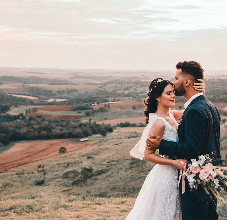 A wedding couple